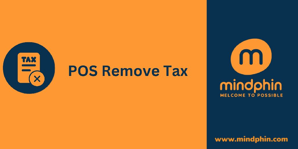 POS Remove Tax