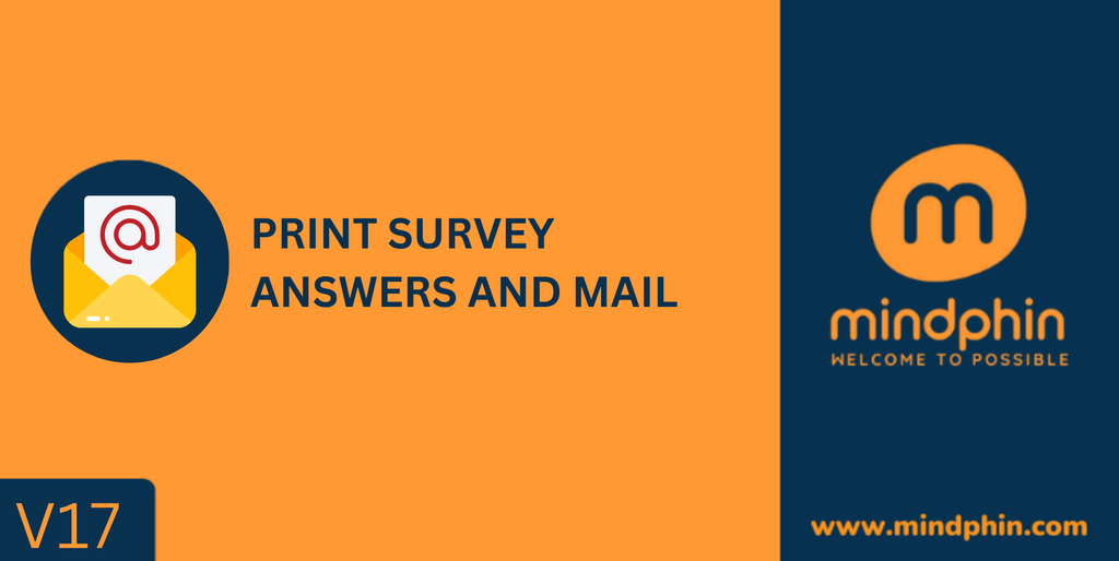 Print Survey Answer and Mail