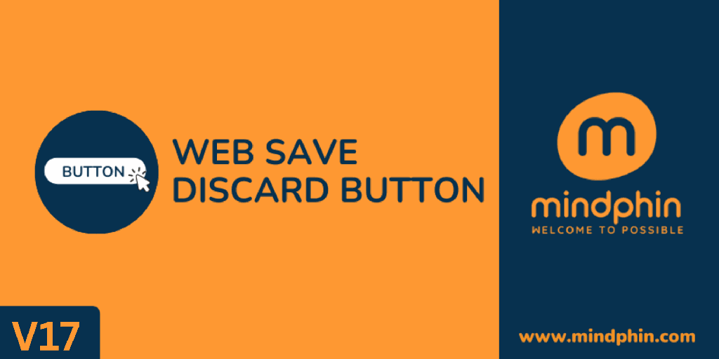 Web Save Discard Button