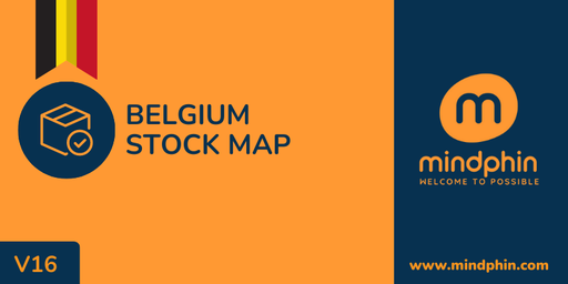 Belgium Stock Map