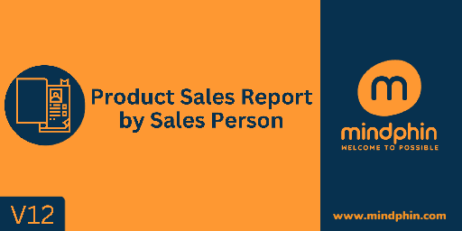 Product Sales Report by Sales Person