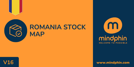 Romania Stock Map